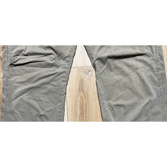 Kuhl Revolvr Khaki Outdoor Hiking Patina Dye Hybrid Pants - Men Size 38 X 32 - Picture 12 of 16